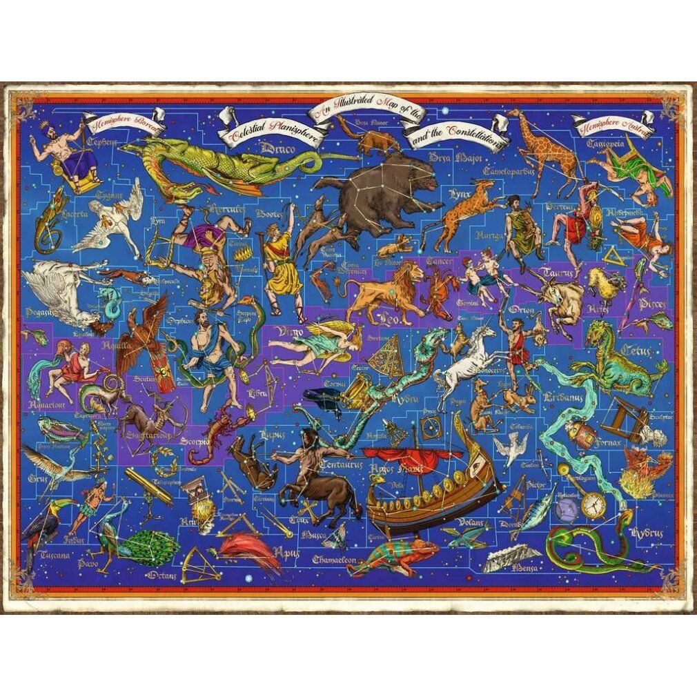 Puzzle costellazioni (2000 pezzi)