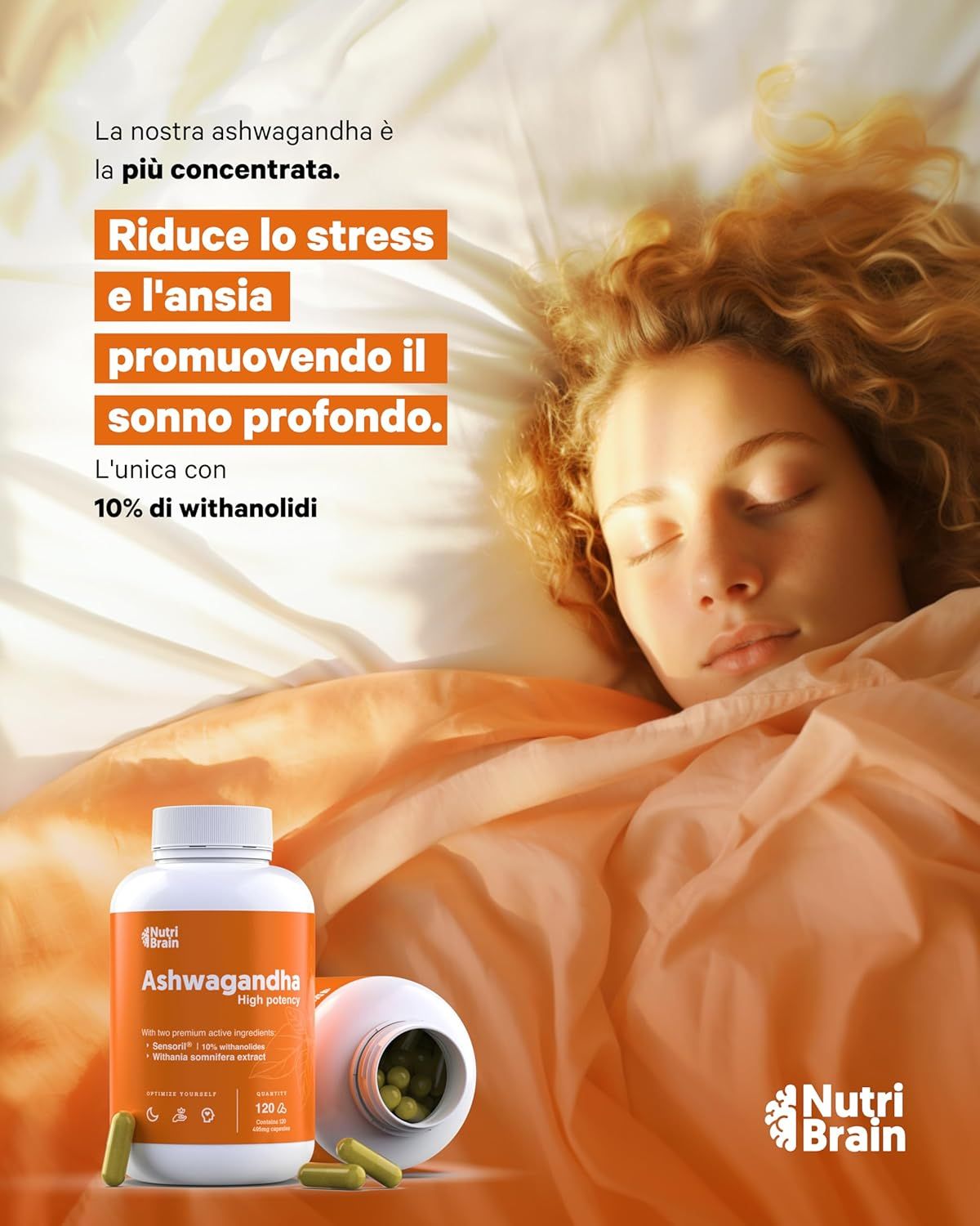 NUTRIBRAIN Capsula di Ashwagandha