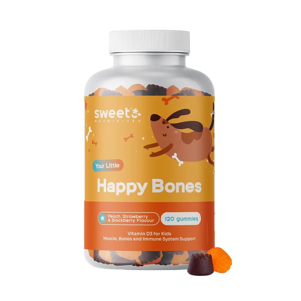 Sweet Nutribites Happy Bones – Gommose per bambini con vitamina D3