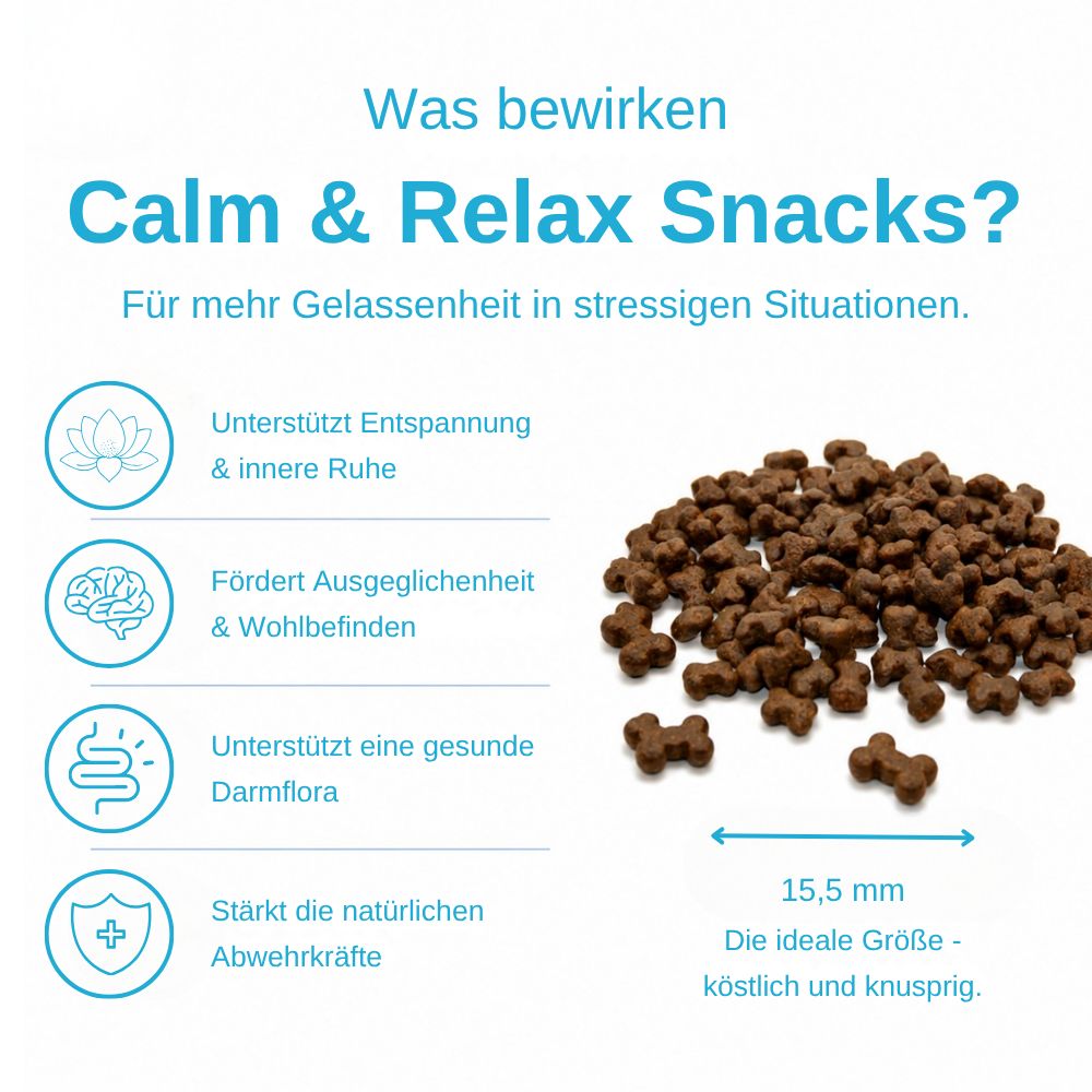 Una pila di snack per cani a forma di osso. La dimensione ideale è di 15,5 mm.
