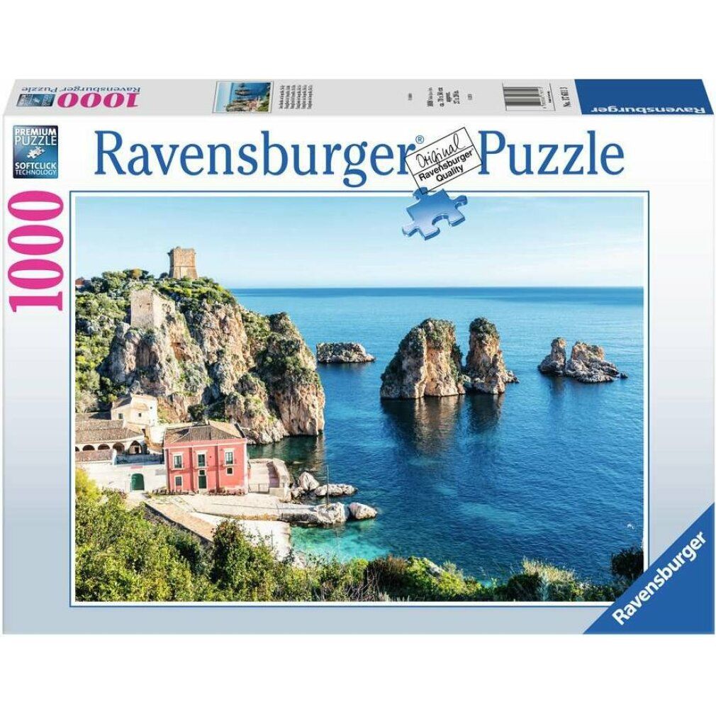 Puzzle da 1000 Pezzi - Faraglioni di Scopello, Sicilia