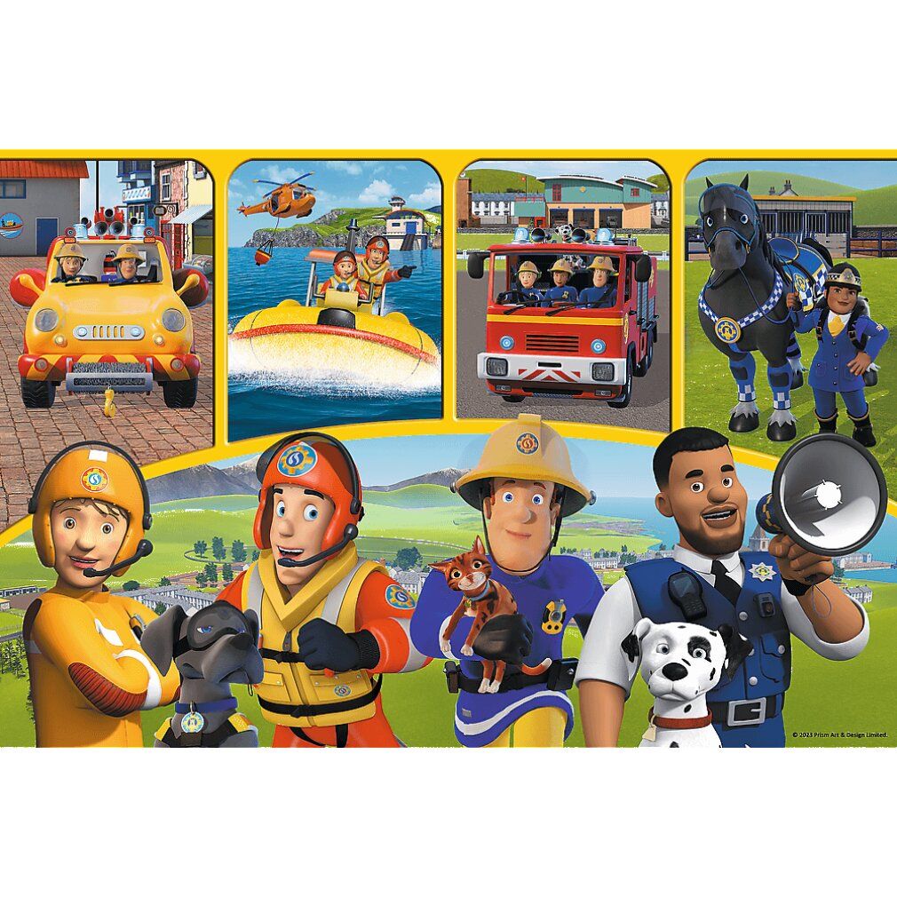 trefl Puzzle Fireman Sam: Sam e gli amici maxi 24 pezzi