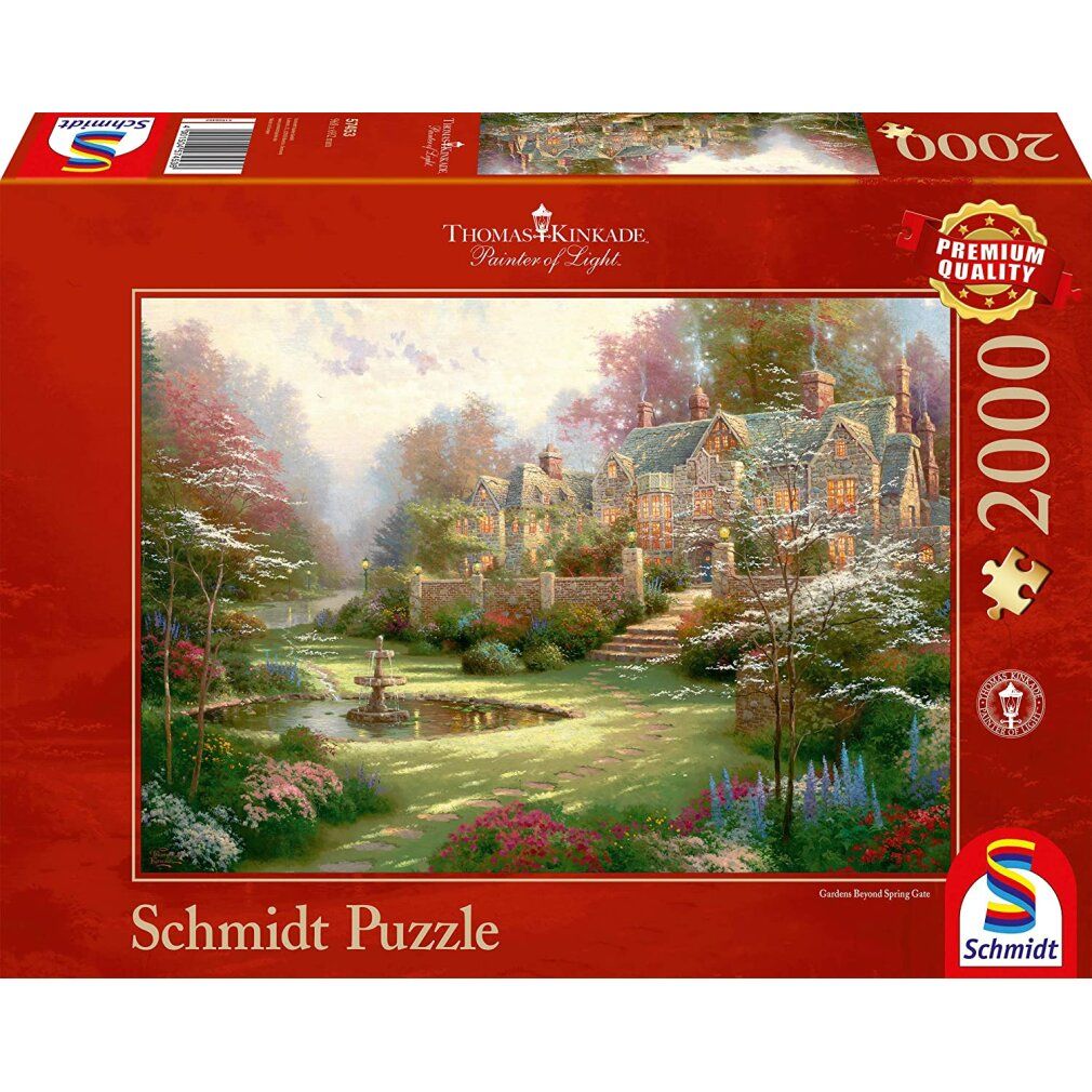Thomas Kinkade - Tenuta di campagna - Puzzle da 2000 pezzi