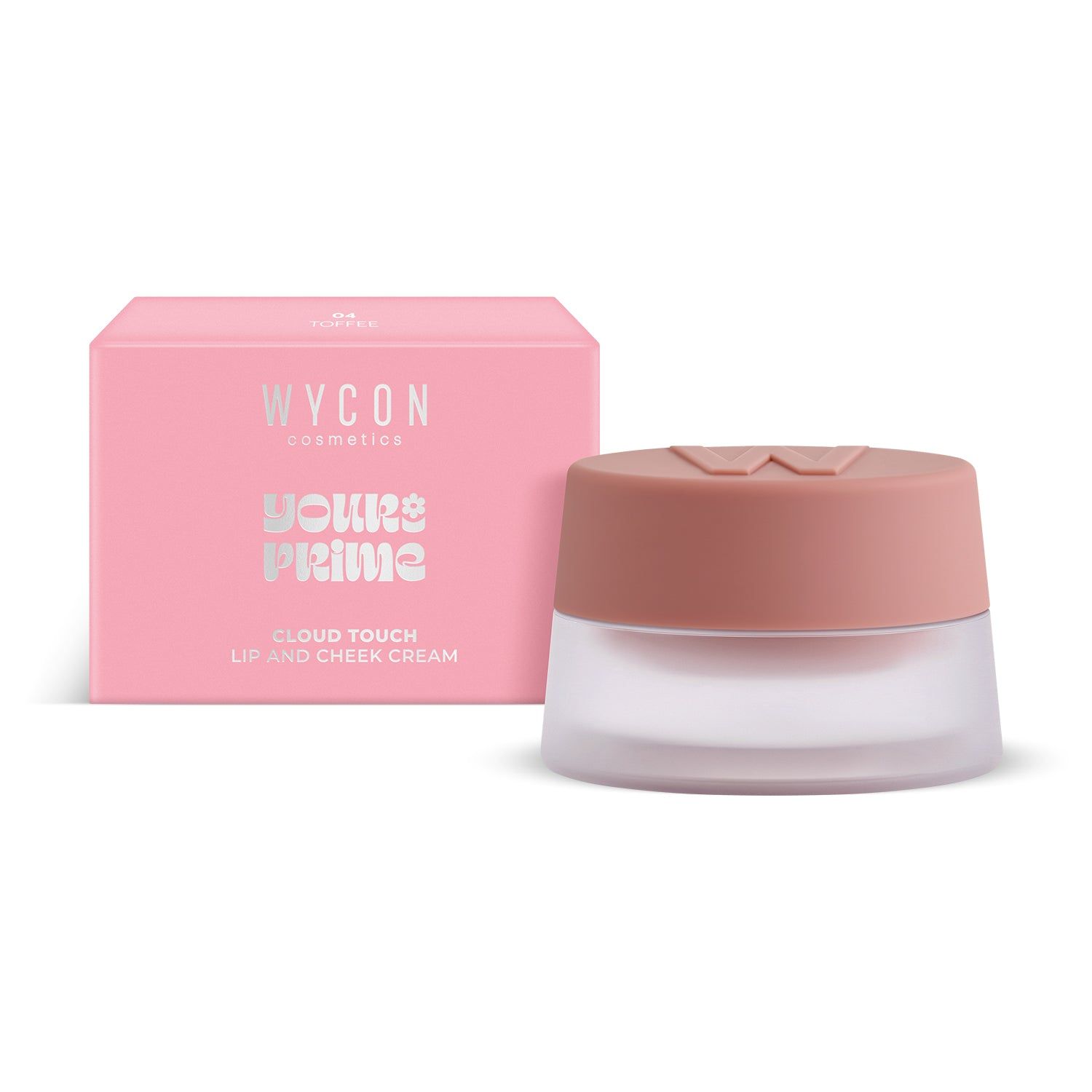 WYCON cosmetics CLOUD TOUCH Mousse multifunzione labbra e guance 04 TOFFEE