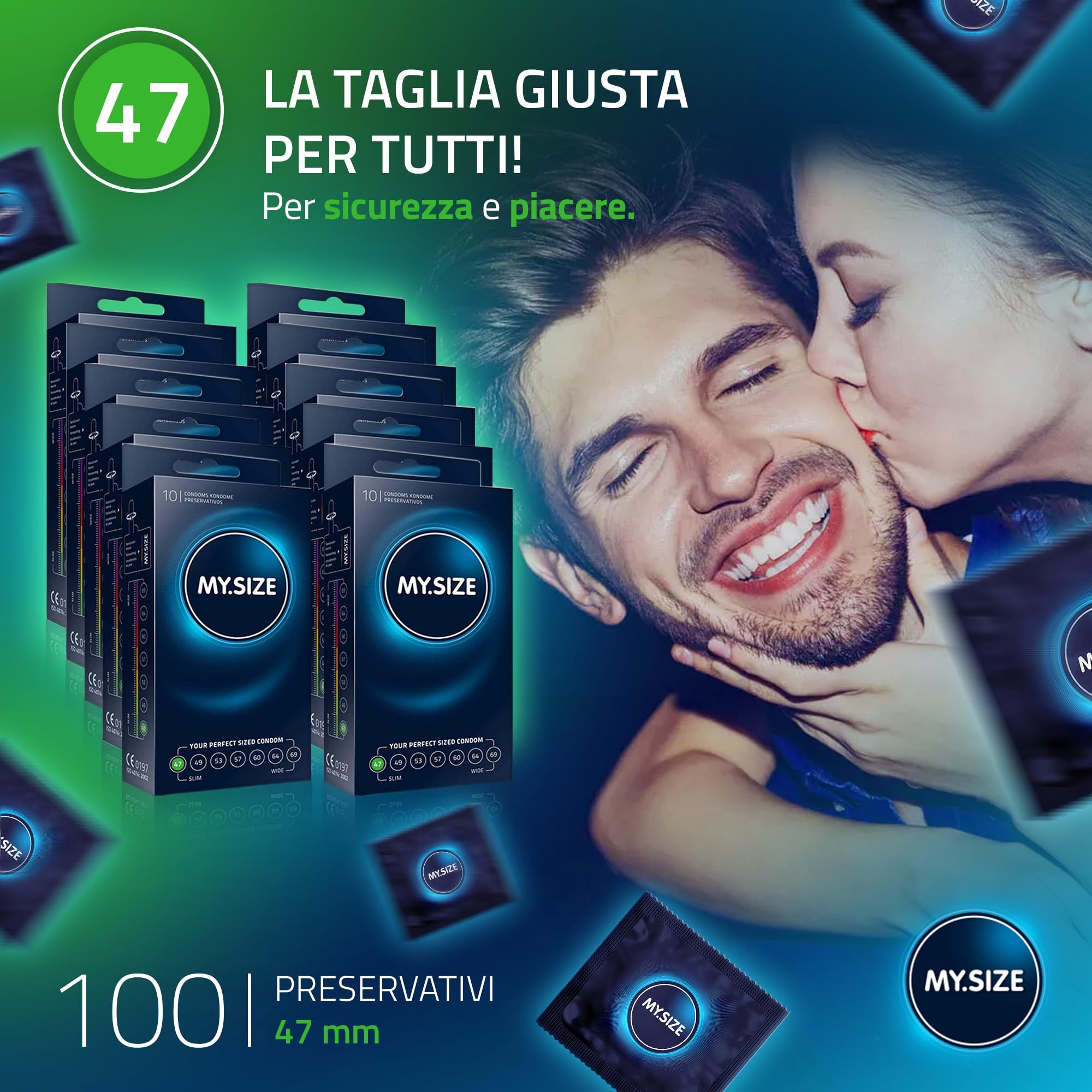 MY.SIZE Classic Preservativi Taglia 1 47mm