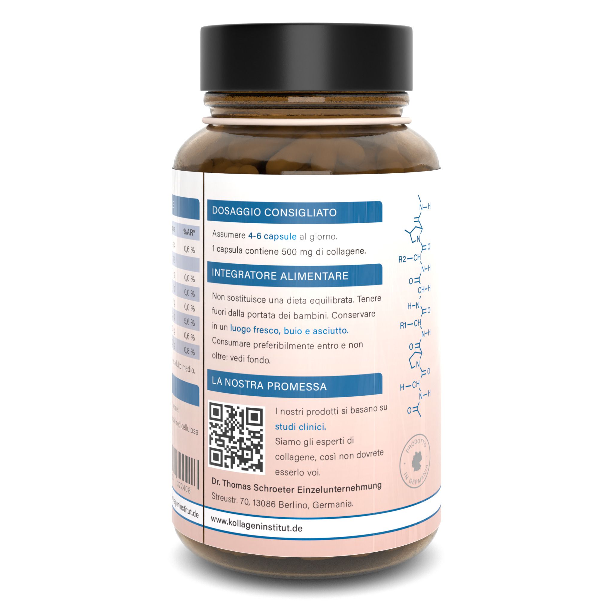 Kollagen Institut capsule di collagene marino