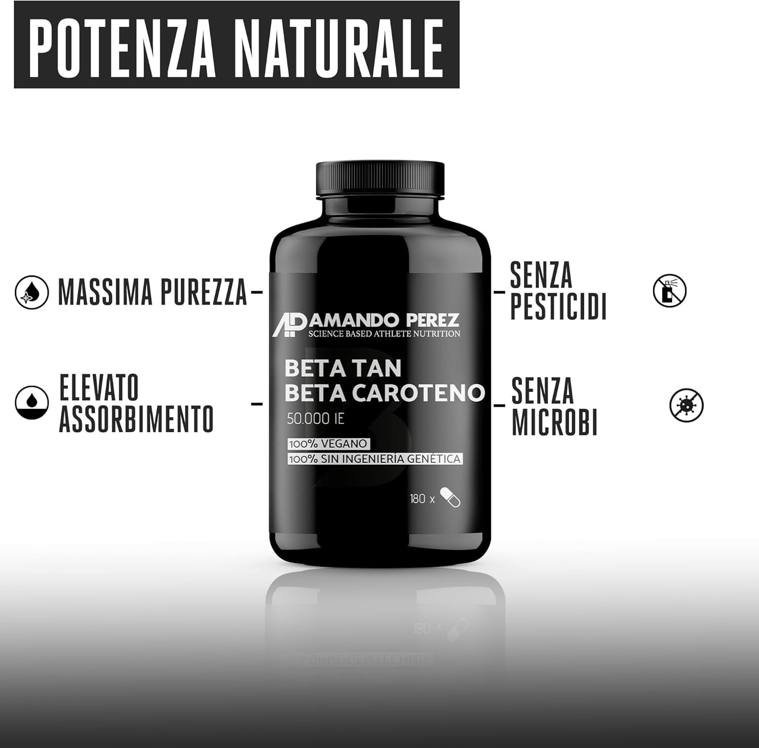 Amando Perez Capsule abbronzanti al beta-carotene