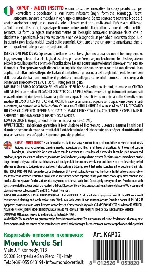 Mondo Verde - Kaput! Multi Insetto (KAP02)