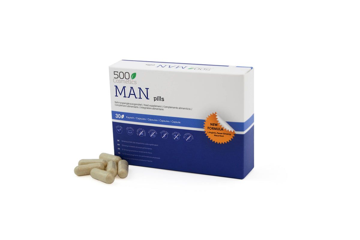 500Cosmetics Man Pills Pillole per prestazioni maschili