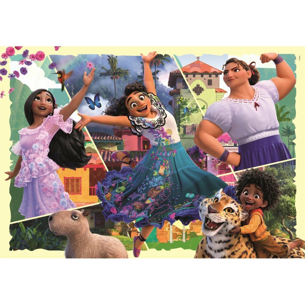 Puzzle Clementoni Disney Encanto Maxi 24 pezzi. Con personaggi del film. Età consigliata: 3+