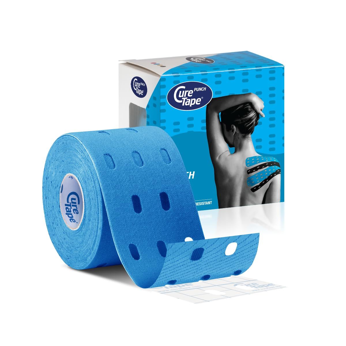 Cure Punch nastro kinesiologico originale blu