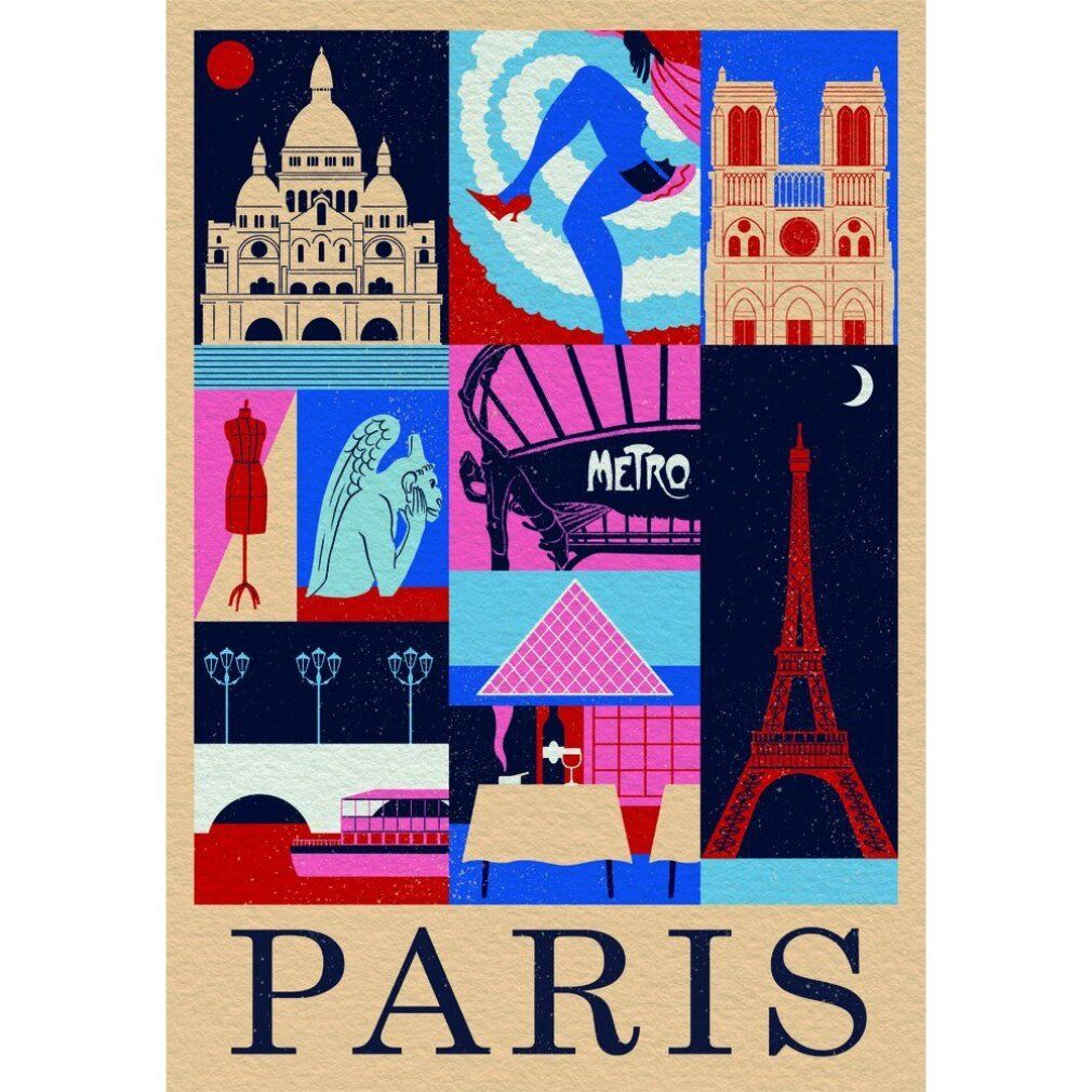 Puzzle da 1000 Pezzi - Style in the City: Paris