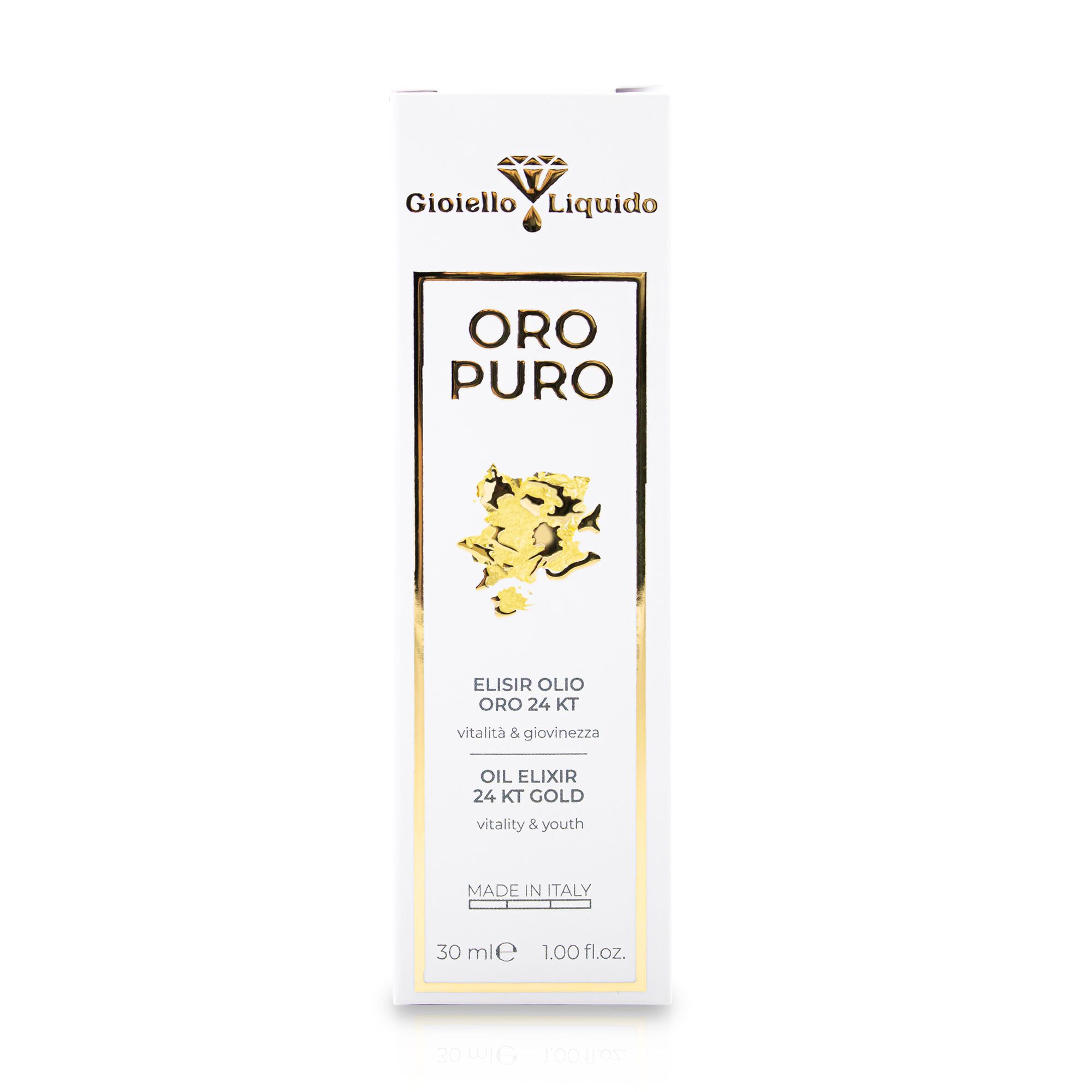 Gioiello Liquido Elisir Olio Oro 24 Kt "Oro Puro"