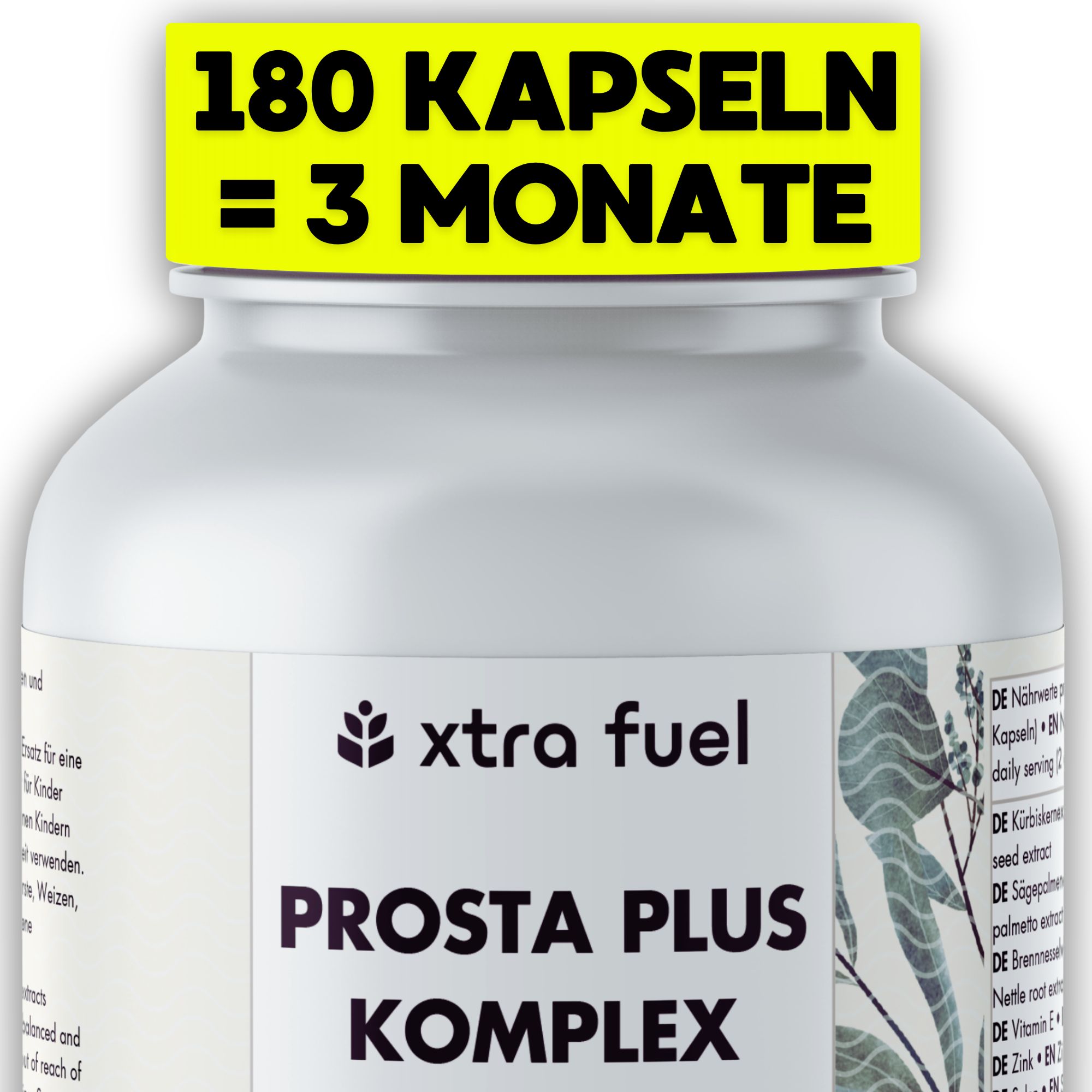 XTRA FUEL | Integratore per la Prostata – Prosta Plus con Serenoa repens, semi di zucca e selenio