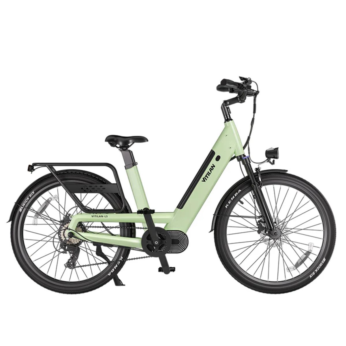 Bicicletta elettrica urbana Vitilan L5 con batteria 48V15AH