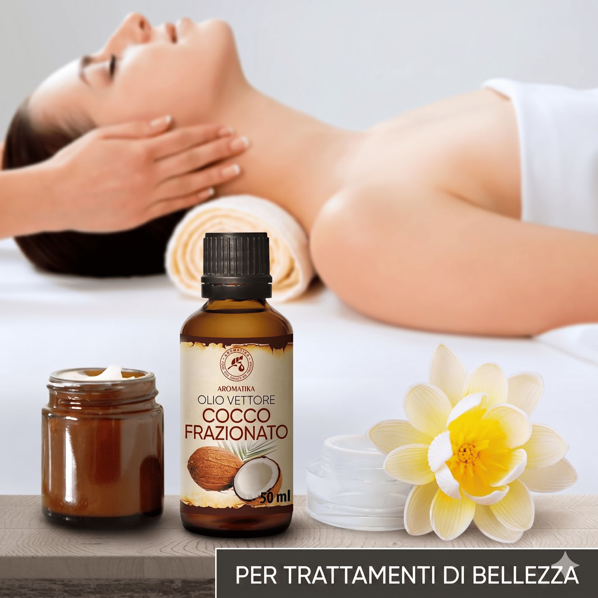 Olio di cocco frazionato AROMATIKA