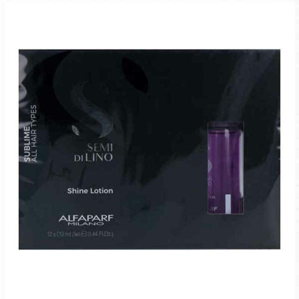 Alfaparf Milano Semi Di Lino Sublime Shine Lotion Fiale 12x