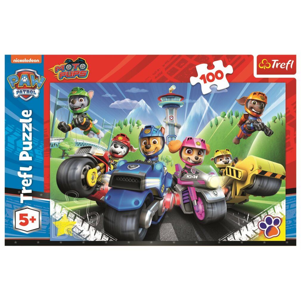 Puzzle paw Vehicles 100 pezzi