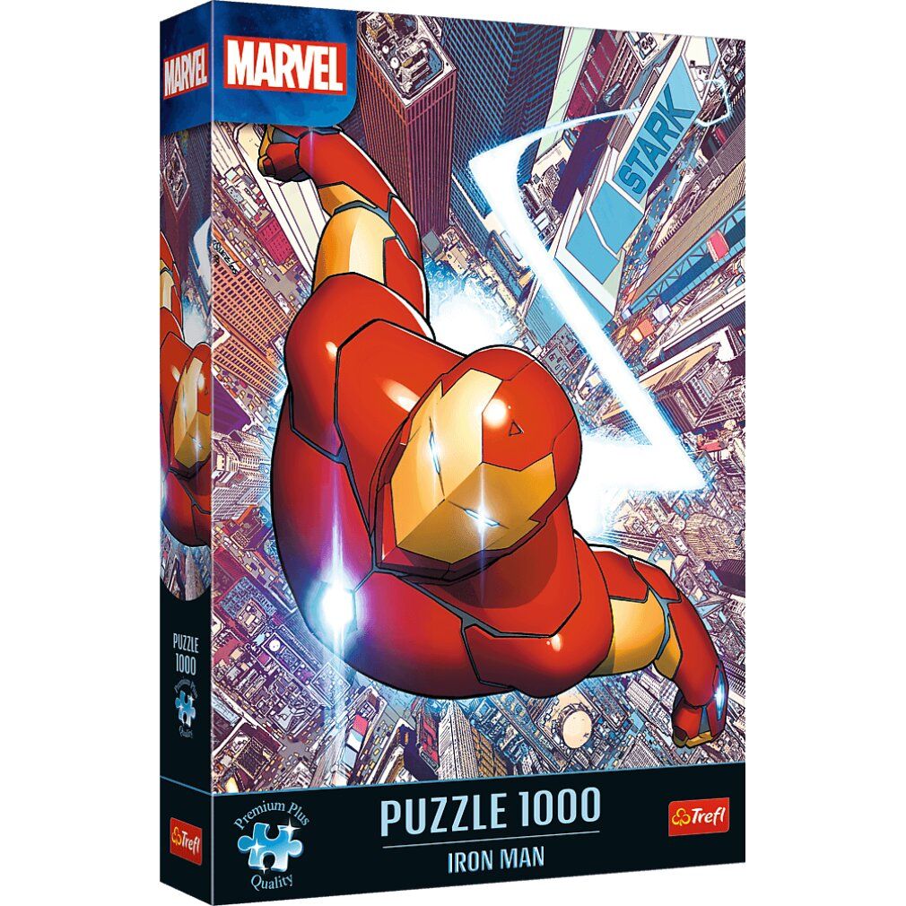 trefl Puzzle Premium Plus Marvel: Iron Man 1000 pezzi
