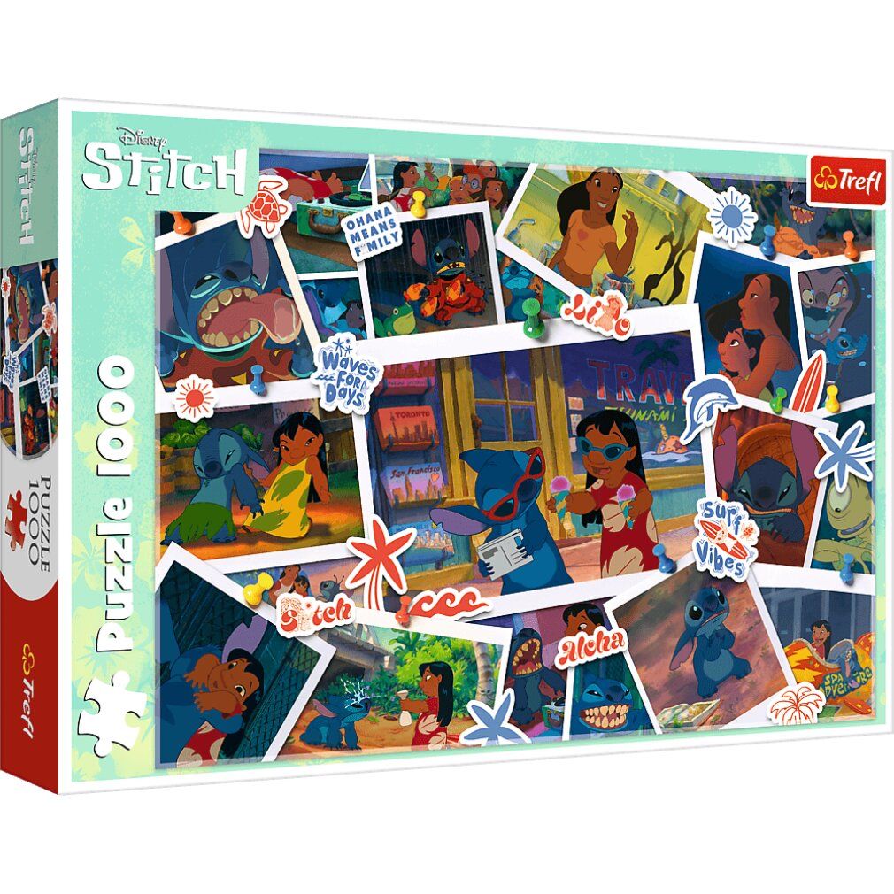 trefl Puzzle Lilo & Stitch: ricordi di süße 1000 pezzi