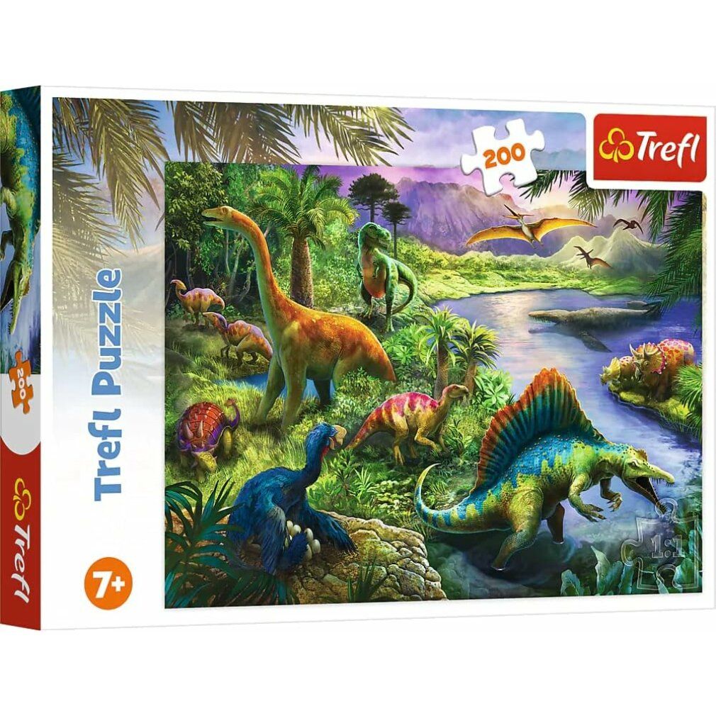 trefl Puzzle Dinosauri 200 pezzi