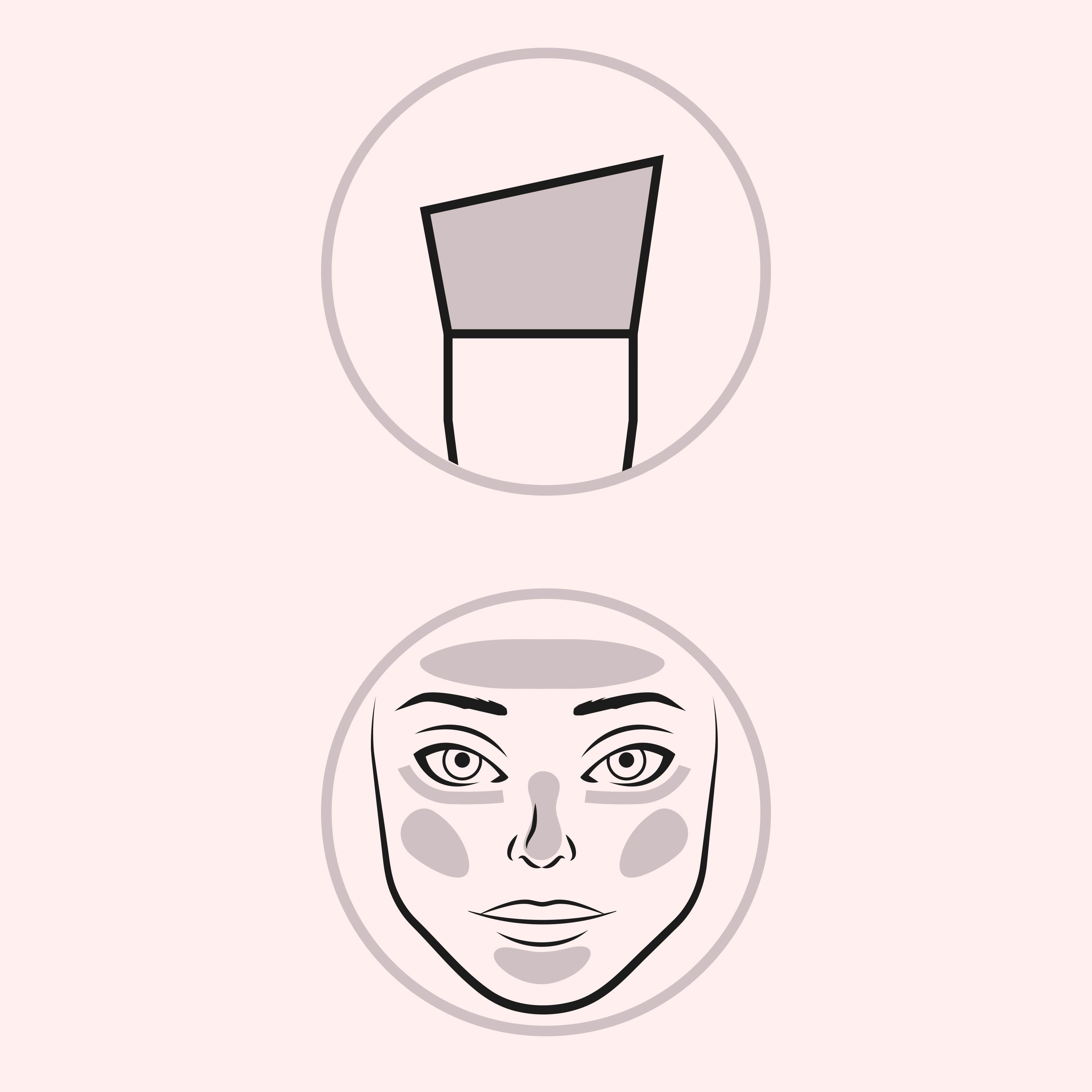 WYCON cosmetics F103 DETAIL FOUNDATION Pennello viso per applicare formule liquide e in crema