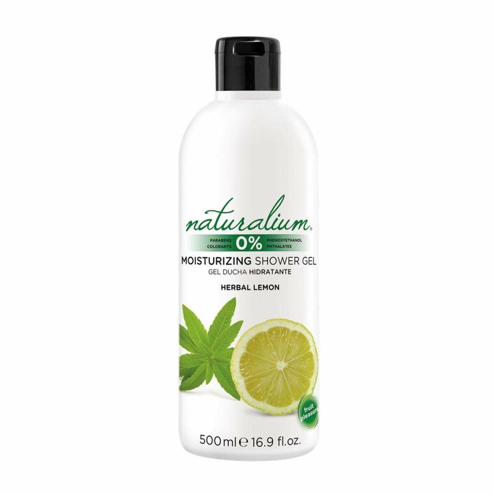 Naturalium Gel Doccia Idratante, Herbal Lemon, 500ml.