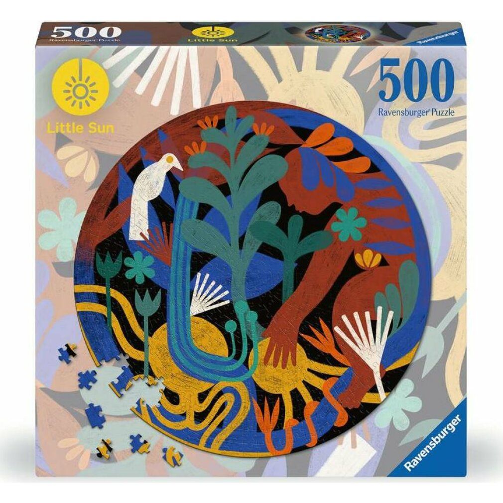 Puzzle rotondo ravensburger Little Sun: Cambiare in meglio 500 pezzi