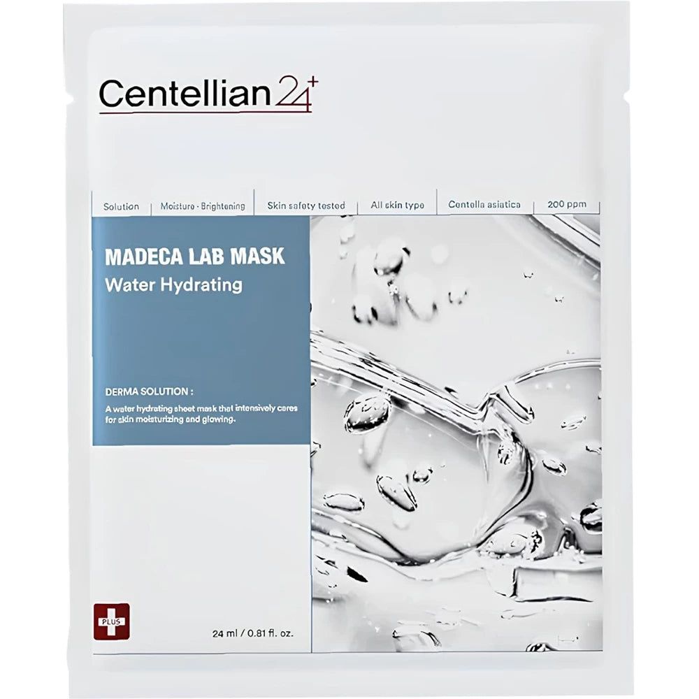 Centellian24 Madeca Lab Mask Water – maschera in tessuto con acido ialuronico e TECA