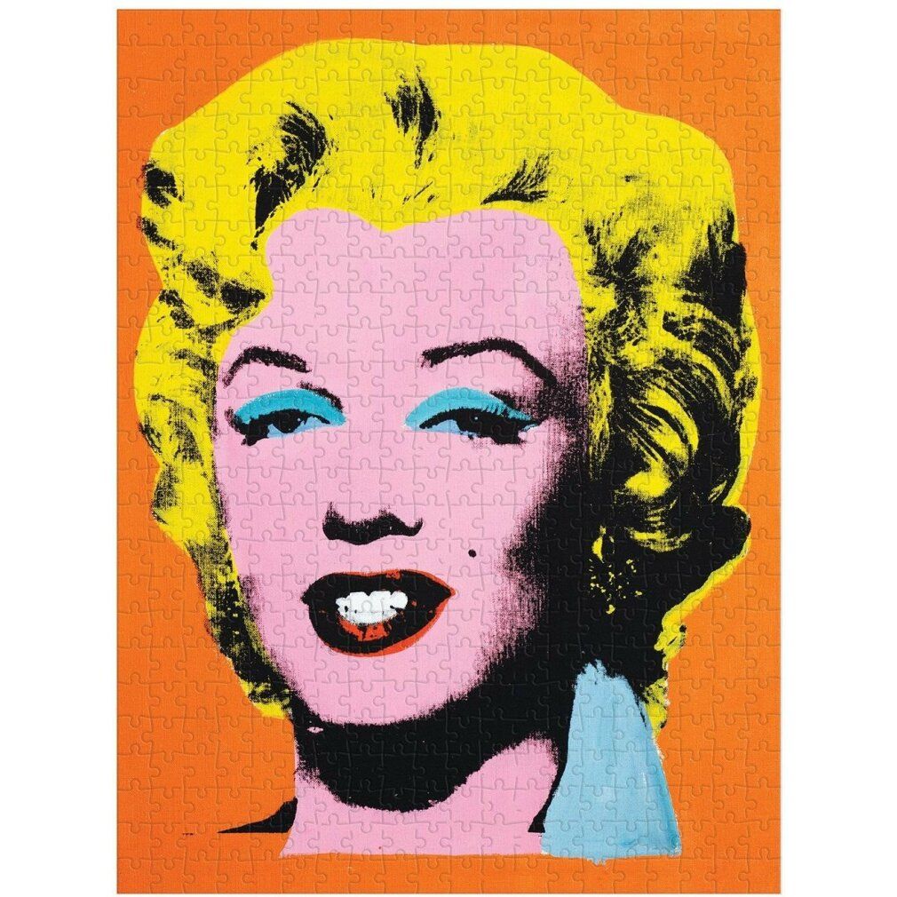 galison Andy Warhol Marilyn puzzle a doppia faccia 500 pezzi