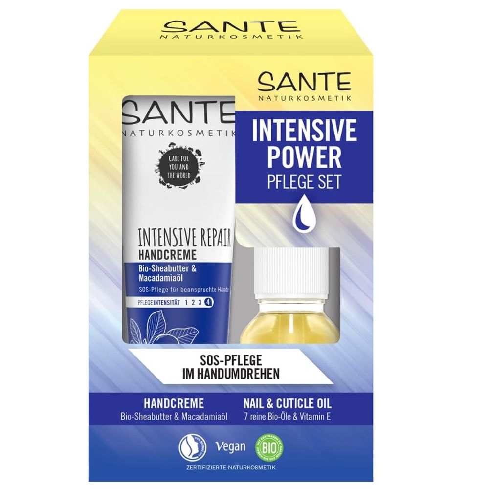 Set intensivo per la cura delle mani SANTE Naturkosmetik