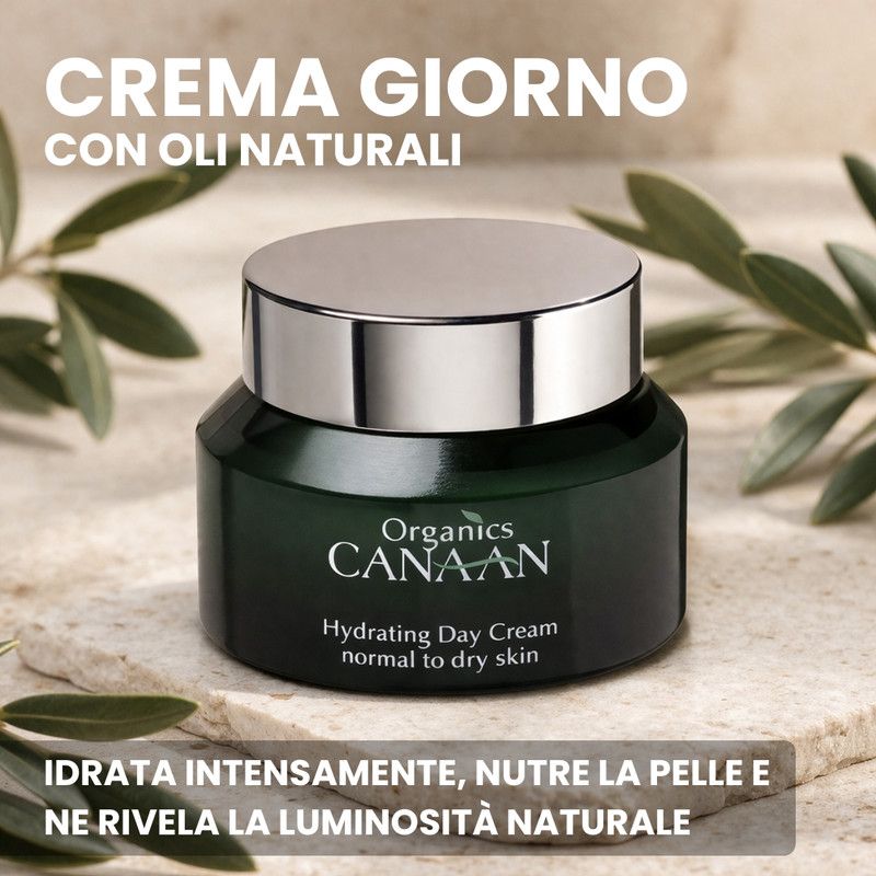 Canaan - Crema Giorno Idratante all’Olio di Oliva