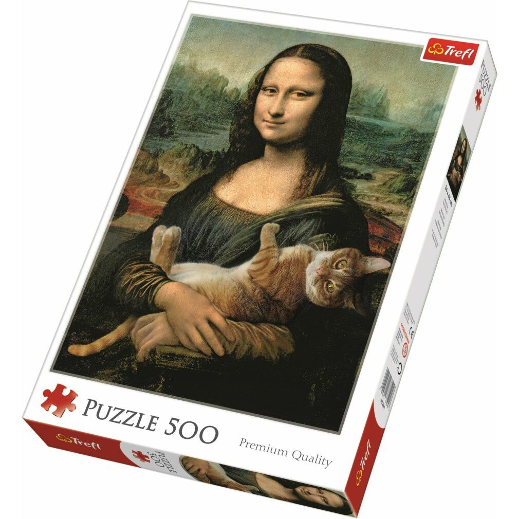 Premio puzzle 500 parti - Mona Lisa con