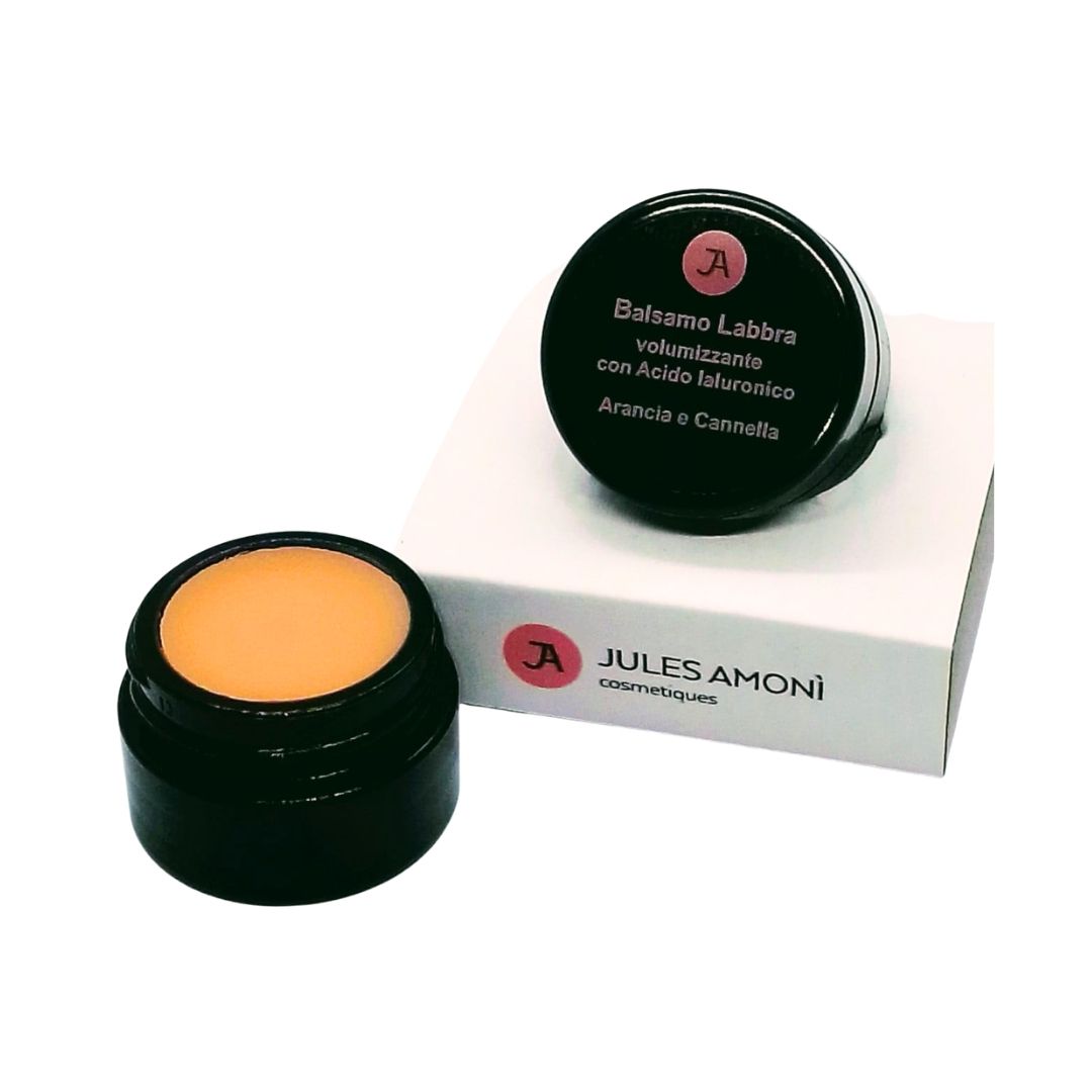 Jules Amonì cosmetiques Balsamo Labbra con Acido Ialuronico Volumizzante - Arancia e Cannella