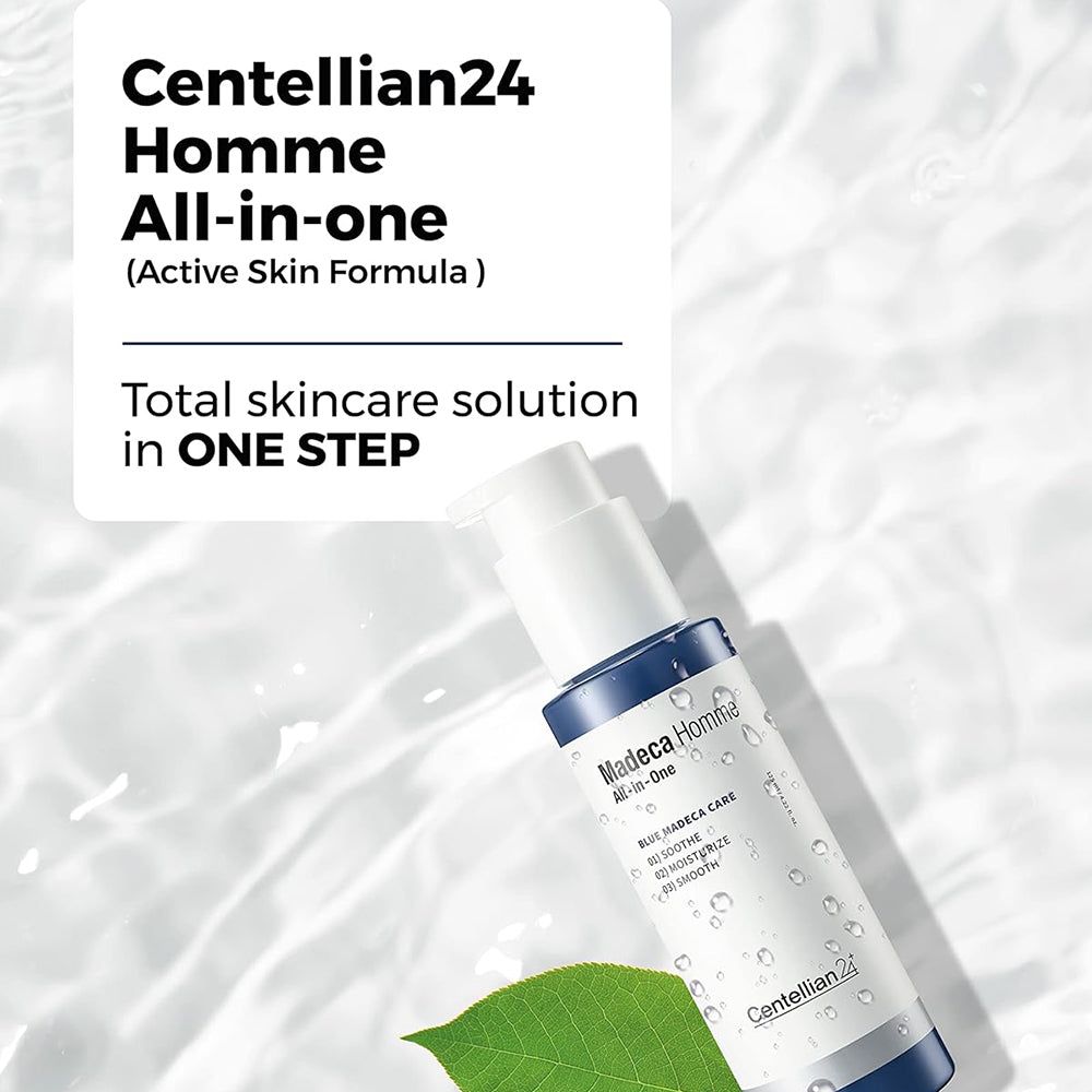 Centellian24 Madeca Uomo Tutto in Uno – lozione nutriente per uomo con Centella (TECA) e niacinamide