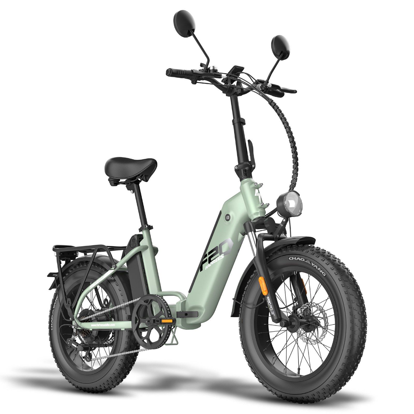 FAFREES FF20 Polar Bicicletta elettrica pieghevole, omologata UE, doppia batteria