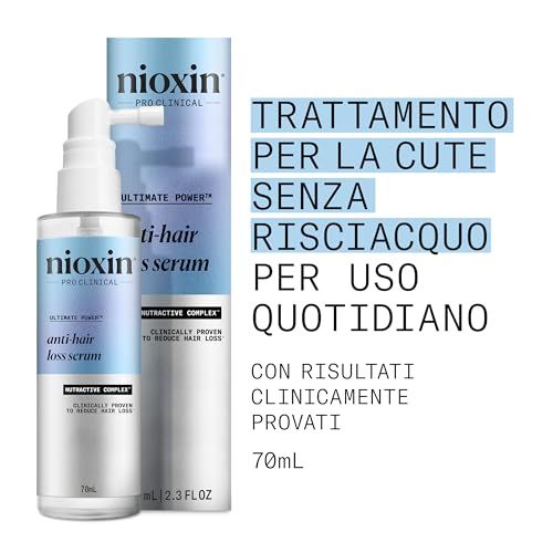 Nioxin Leave-In Serum per capelli fini e diradati, 70 ml.