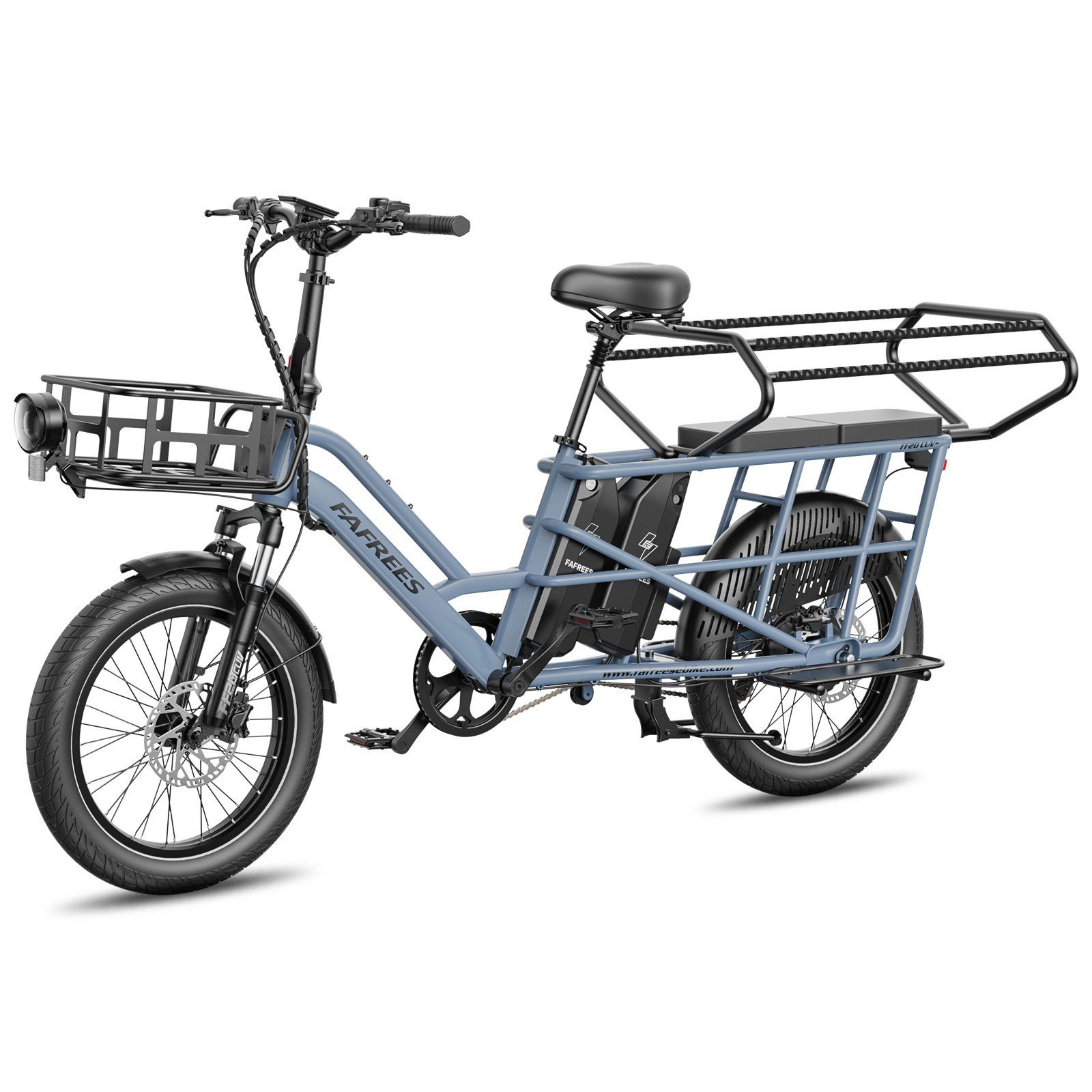 FAFREES FF20 CUV E-bike modulare a passo lungo – Doppia batteria da 30 Ah