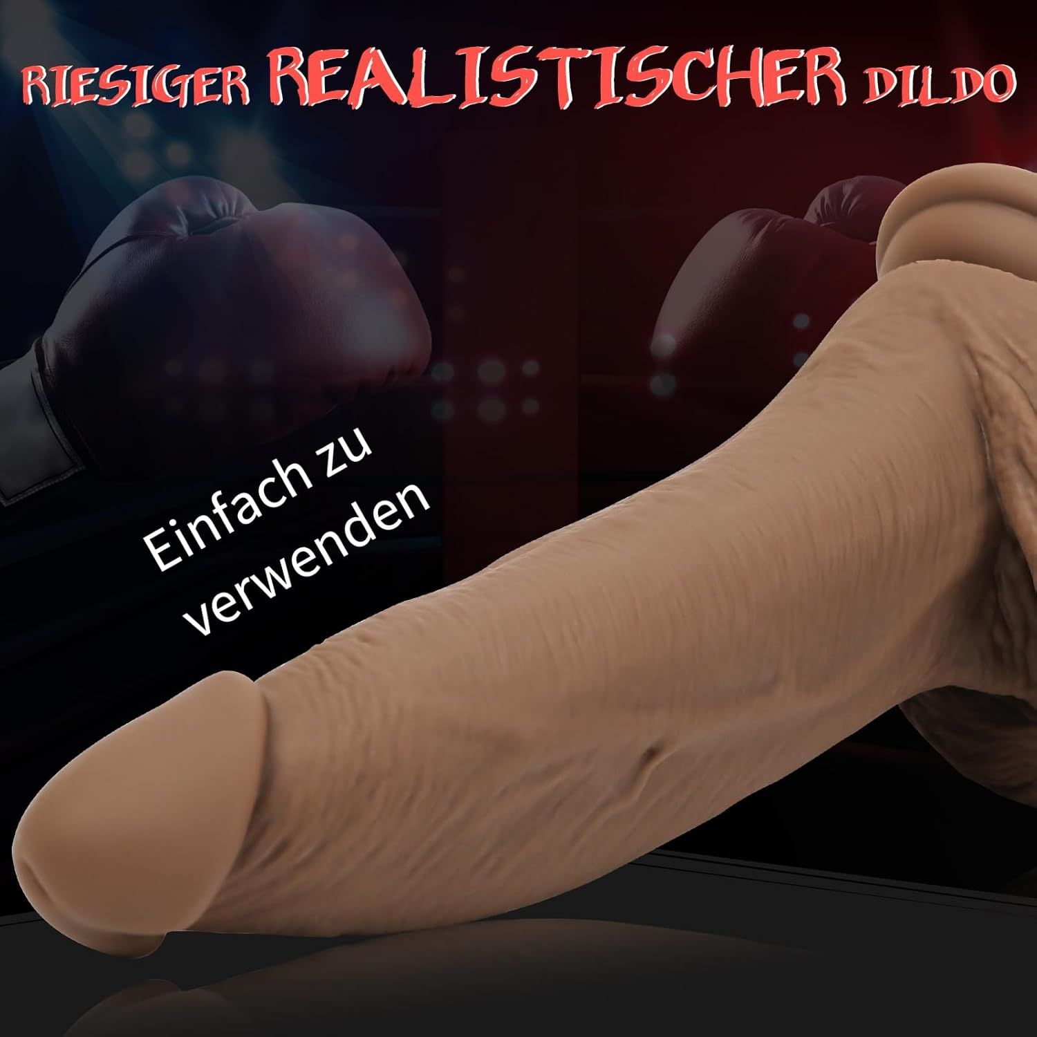 HIVEFUN Dildo realistico di grandi dimensioni