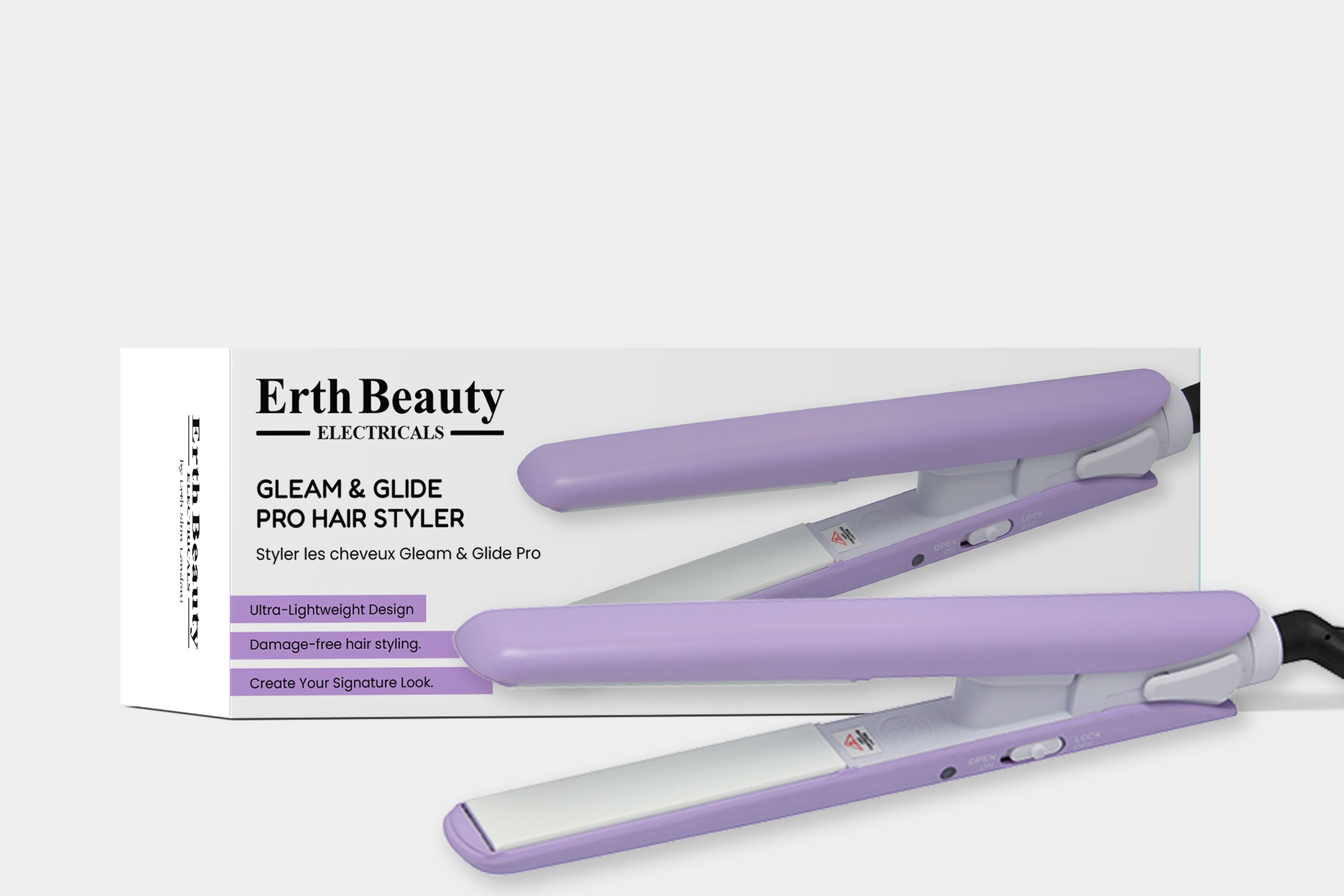 ErthSkin London GLEAM & GLIDE PRO HAIR STYLER