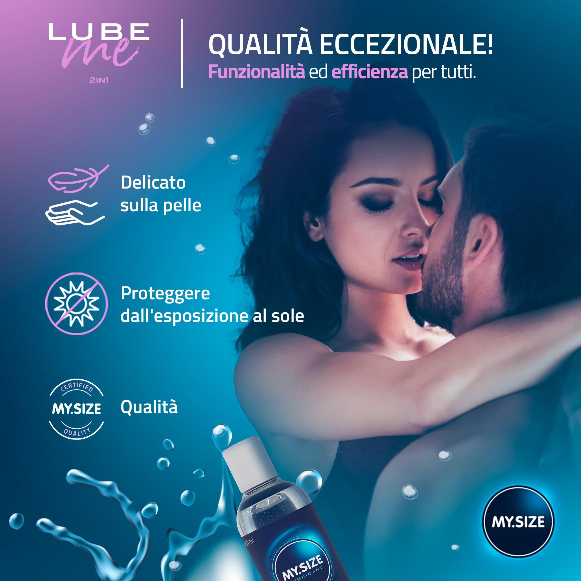 MY.SIZE Lube Me 2in1 Gel Lubrificante