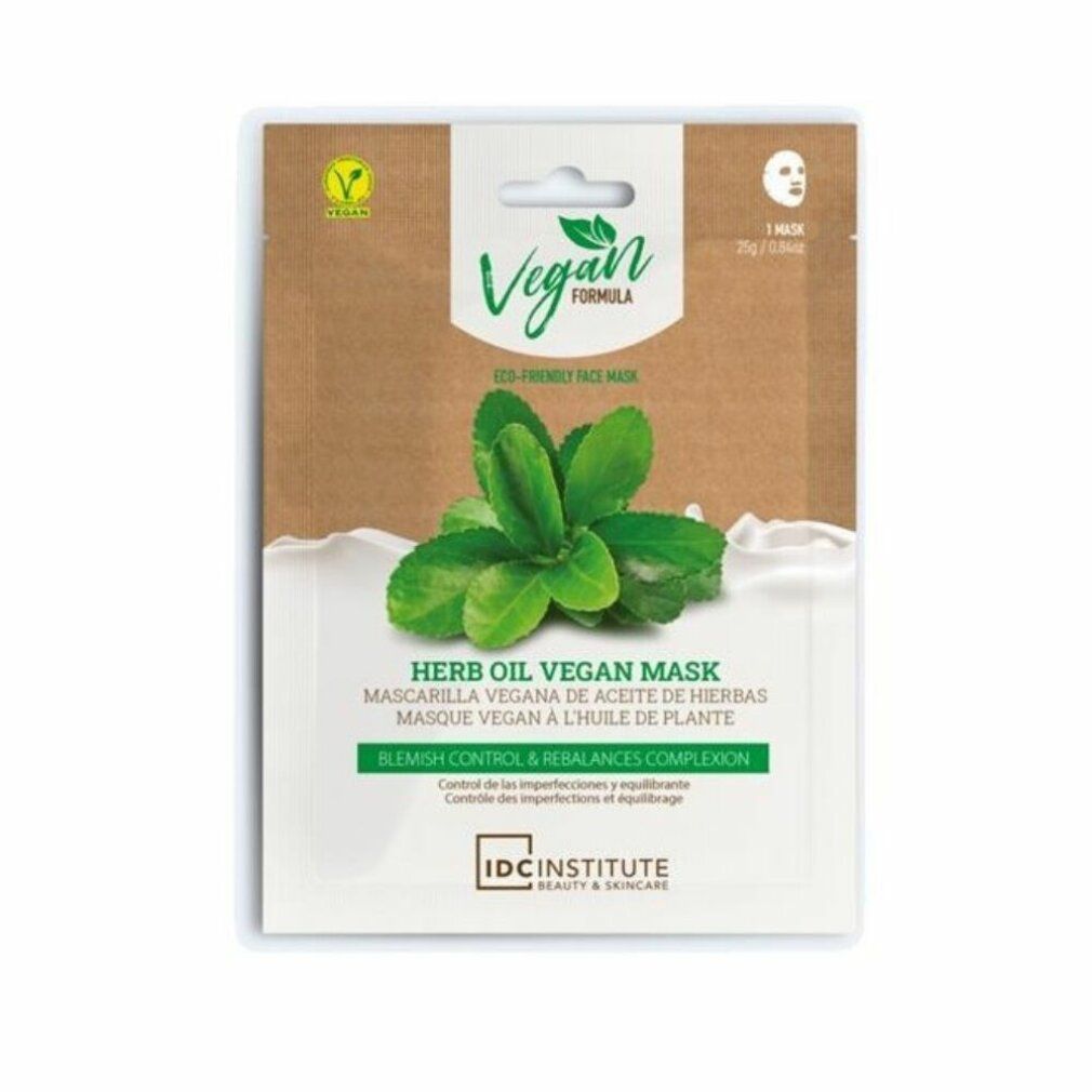 Idc Institute Herb Oil Vegan Mask Blemish Control y Rebalances Complexion