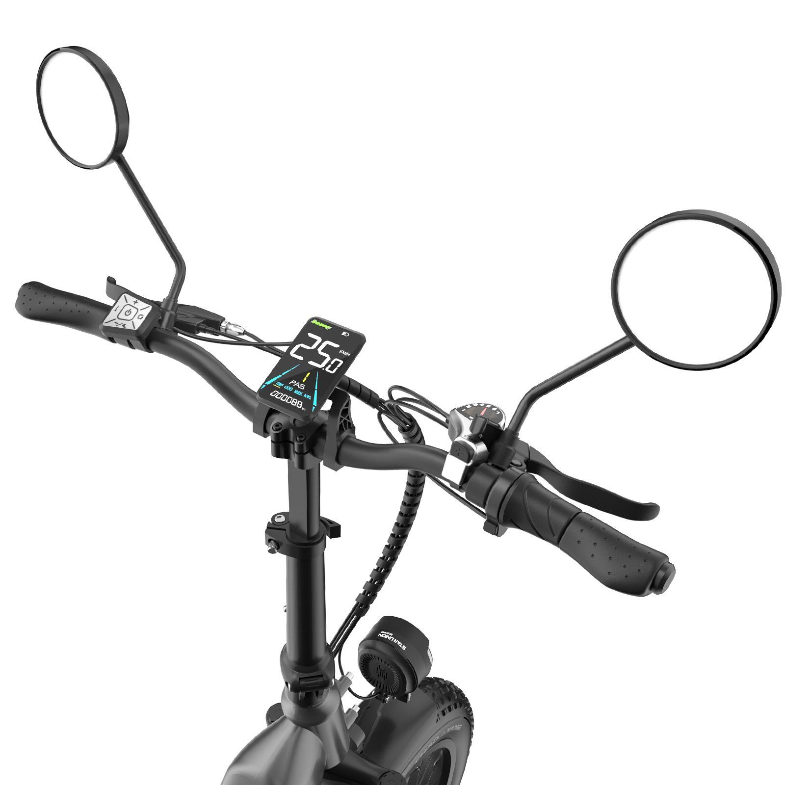 FAFREES FF20 Polar Bicicletta elettrica pieghevole, omologata UE, doppia batteria