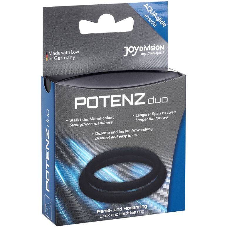 Potence duo ringsmedium black