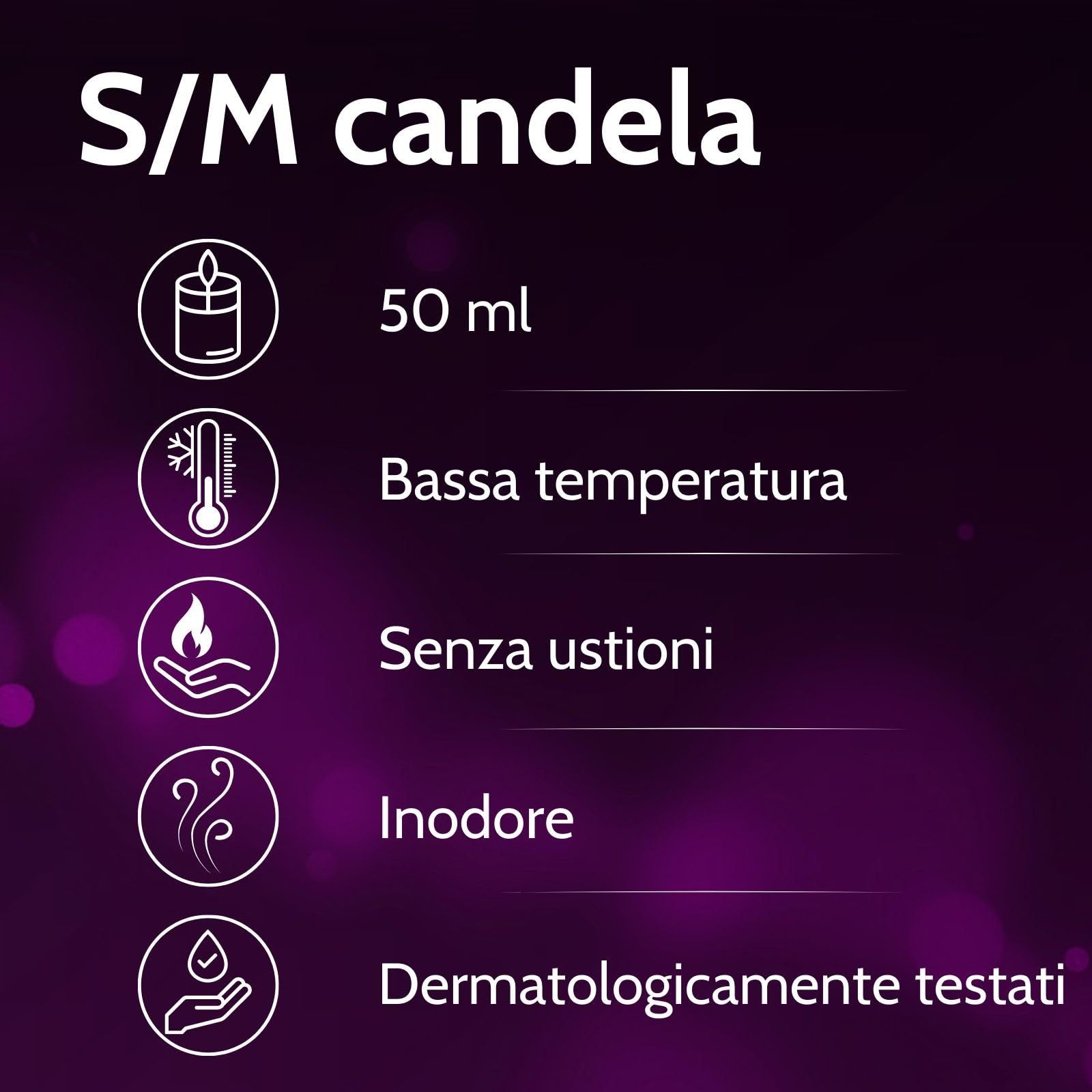 Vibratissimo Candela S/M Burning Red