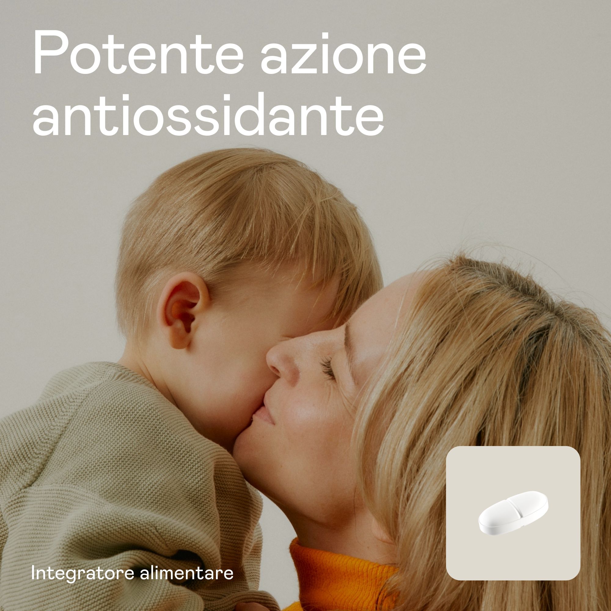 Madre e bambino. Una compressa. Integratore alimentare.