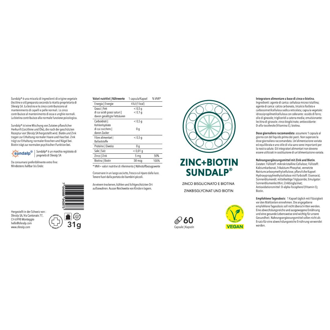 Sundalp Zink+Biotin