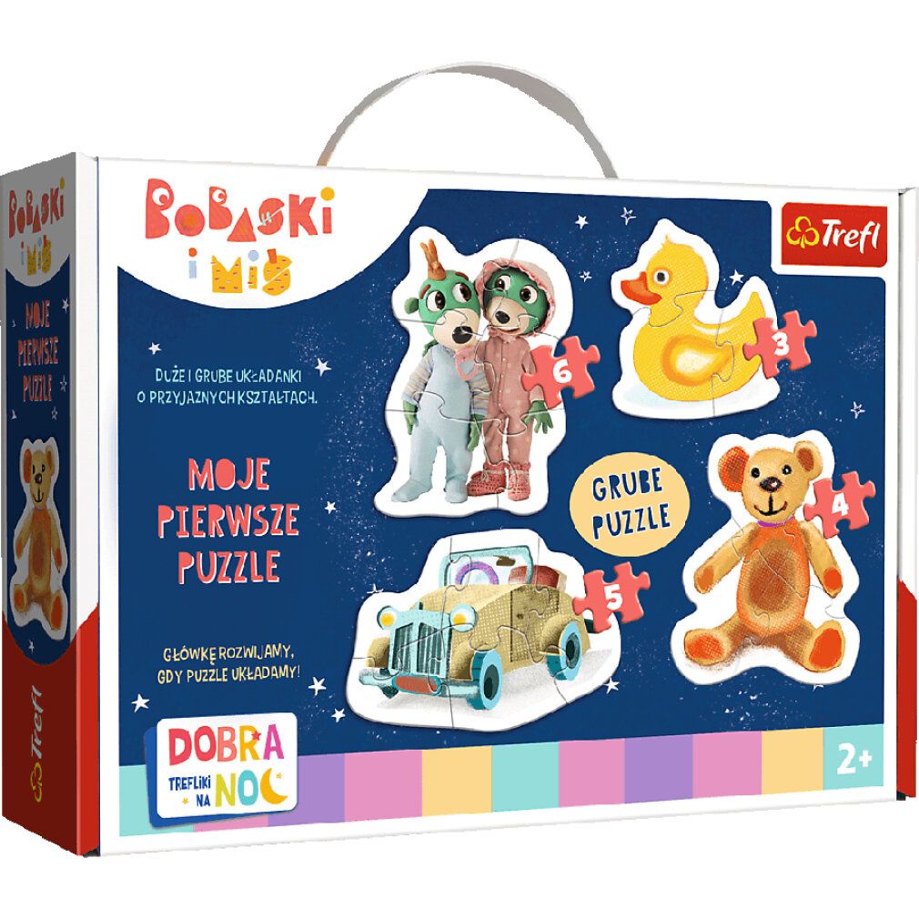 Puzzle per bambini Buonanotte, Treblets 4in1 (3,4,5,6 pezzi)