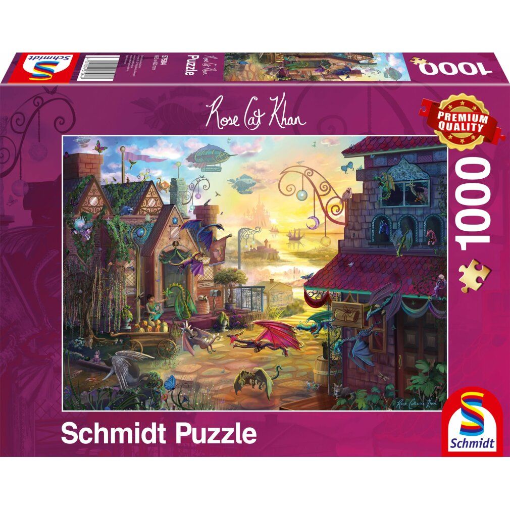 schmidt Puzzle della nave drago 1000 pezzi