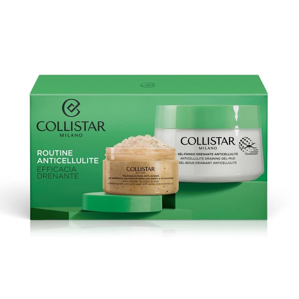 Set Collistar Anti-Cellulite: Scrub e Gel Drenante 400ml